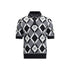 Dolce & Gabbana Multicolor Fleece Wool Polo Shirt